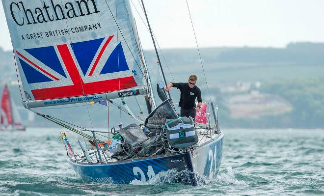 Chatham skipper Sam Matson will compete in his fourth race with co-skipper Gonzalo Infante - 2015 Rolex Fastnet Race © Lloyd Images